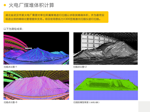 火电厂煤堆体积计算